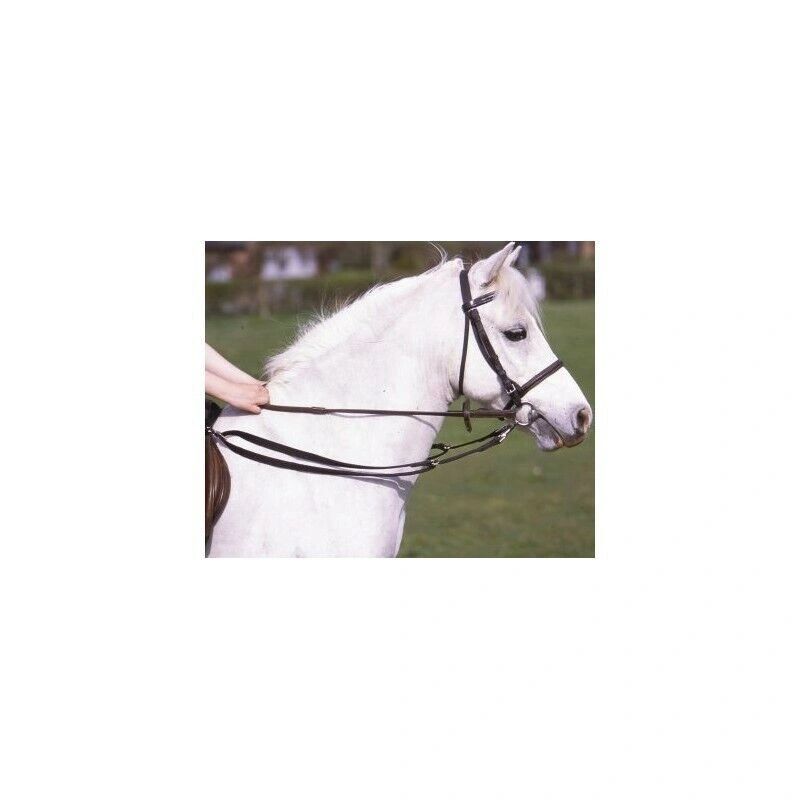 NYLON GRASS REINS BLACK OR BROWN